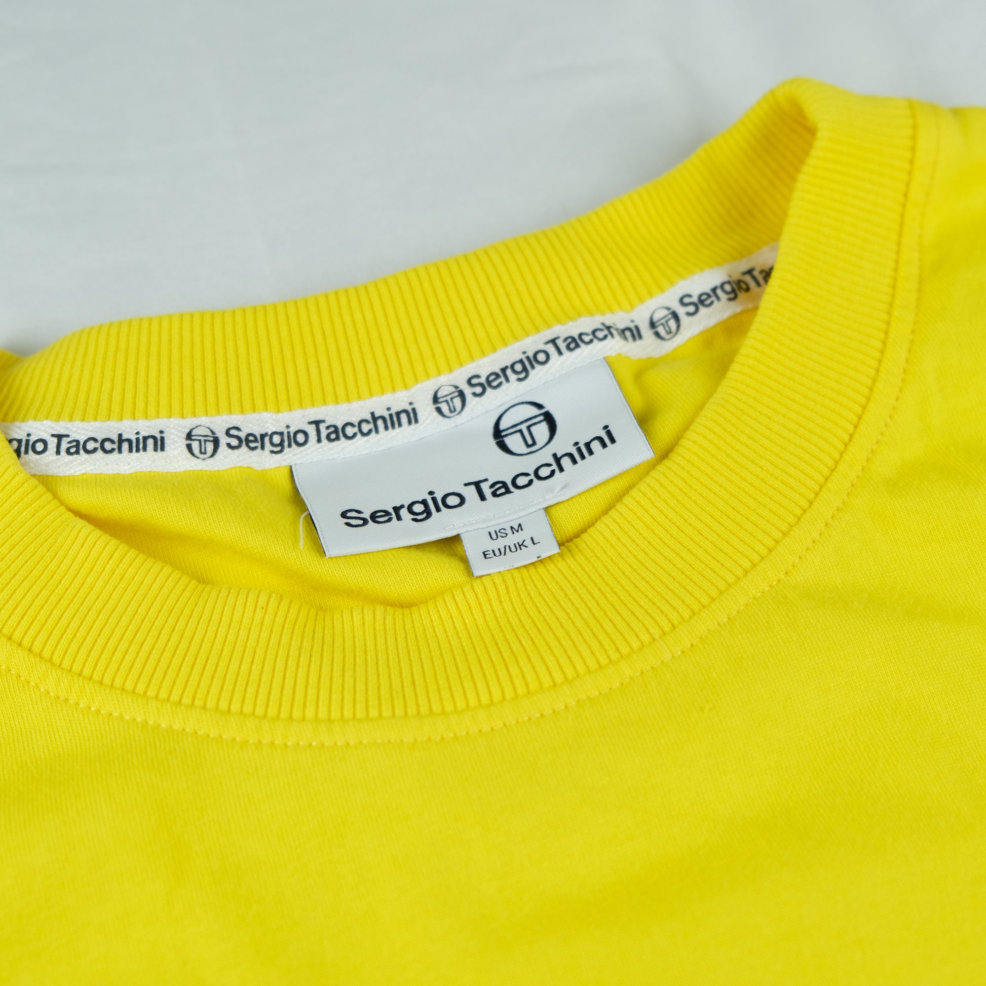 Sergio Tacchini T-Shirt Vintage gelb Ansicht 2