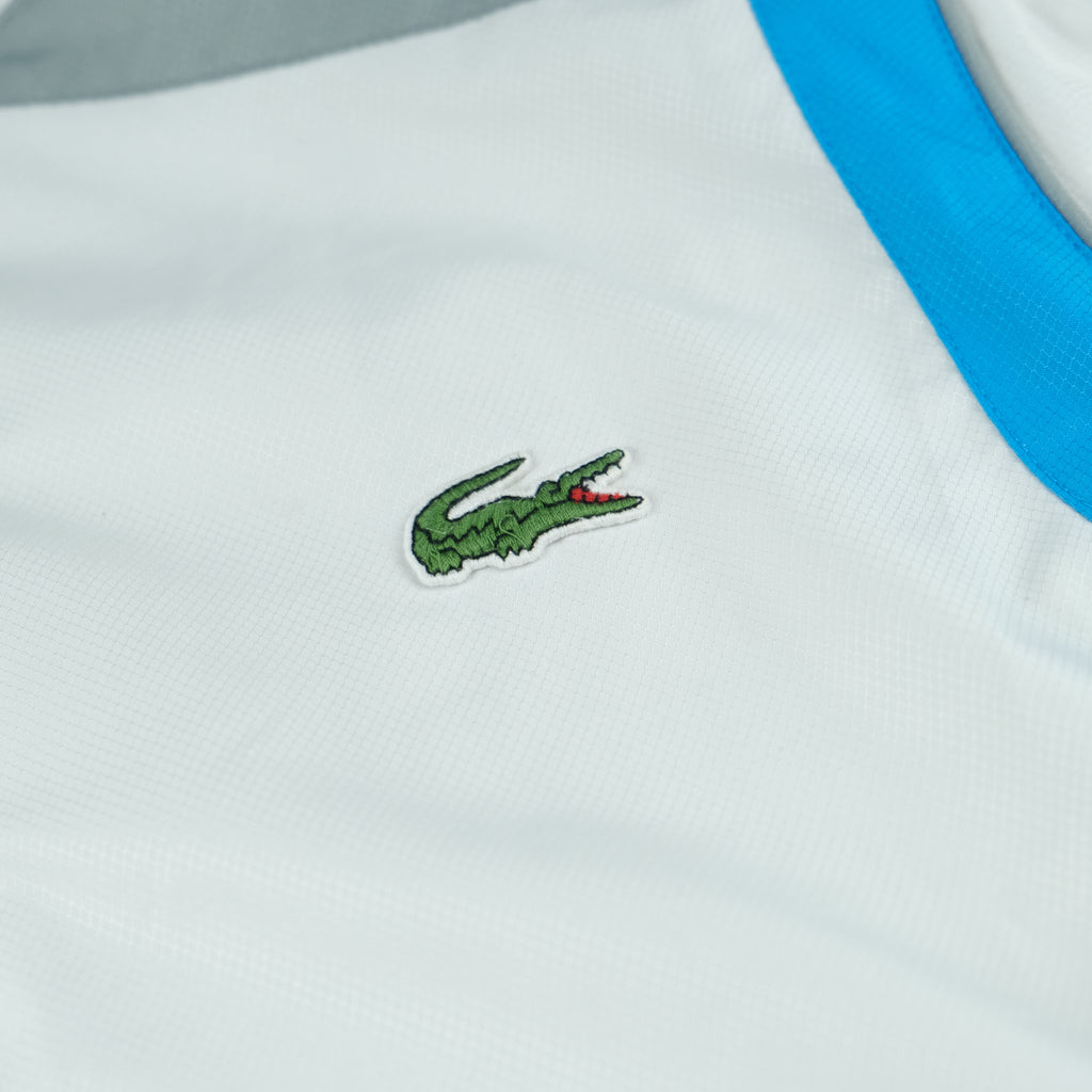 Lacoste Trackjacke Vintage weiss Ansicht 2