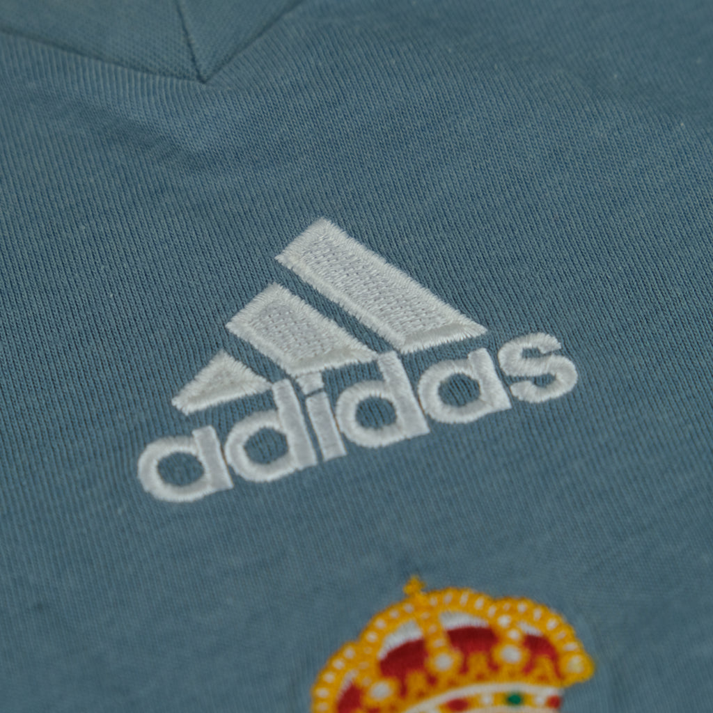 Adidas T-Shirt Vintage graublau Ansicht 2