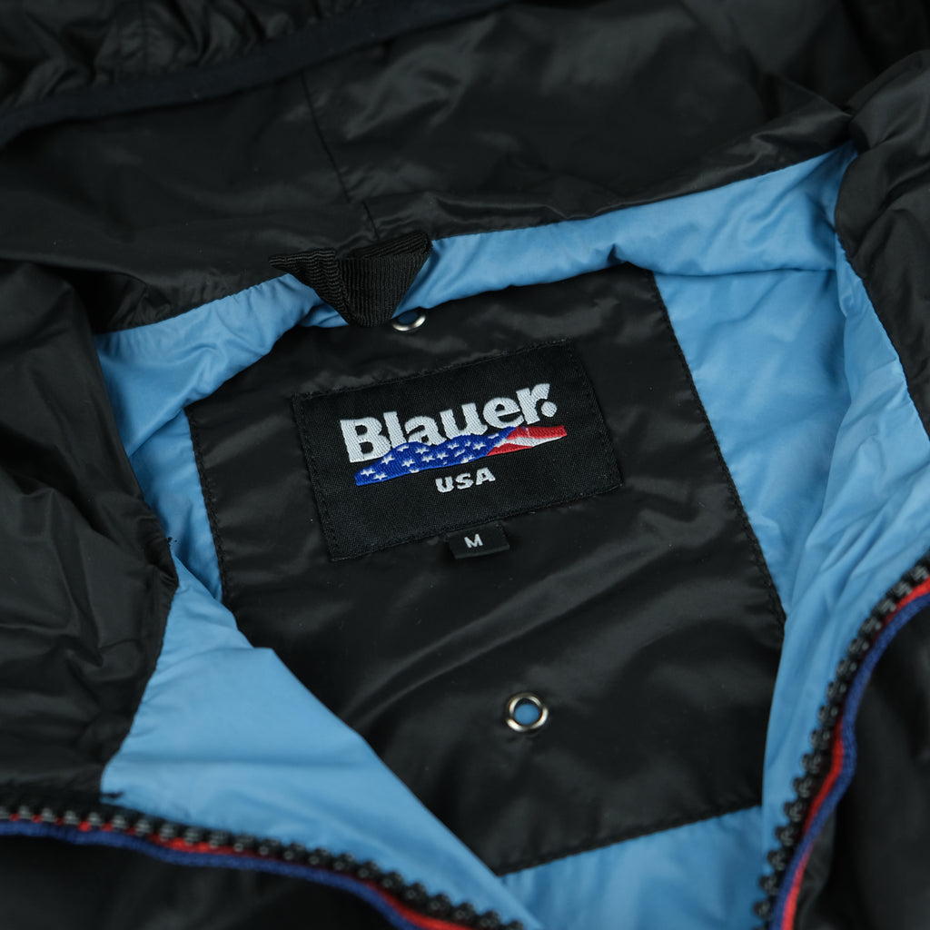 Blauer Windjacke Vintage anthrazit Ansicht 4