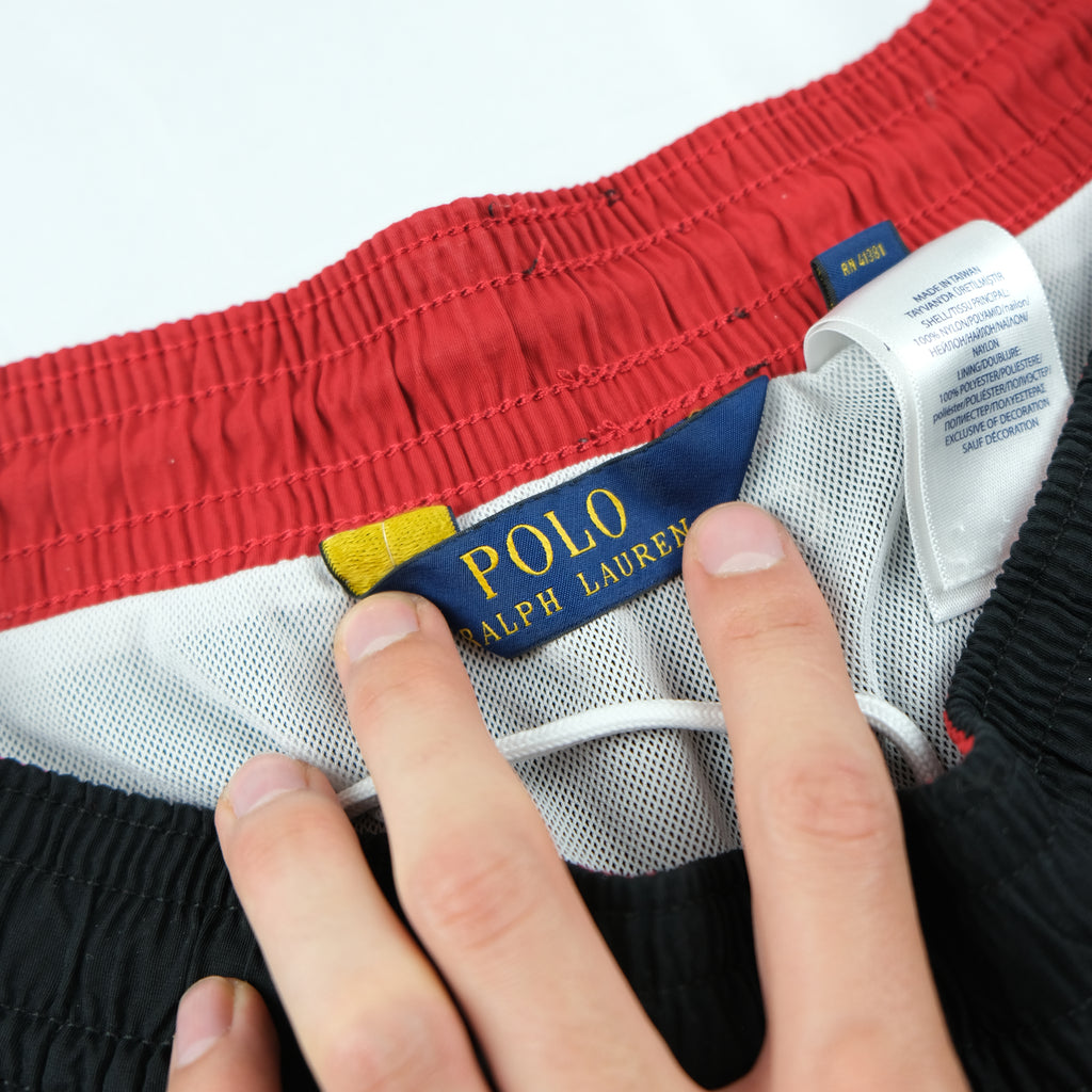 Ralph Lauren Badehose Vintage schwarz Ansicht 2
