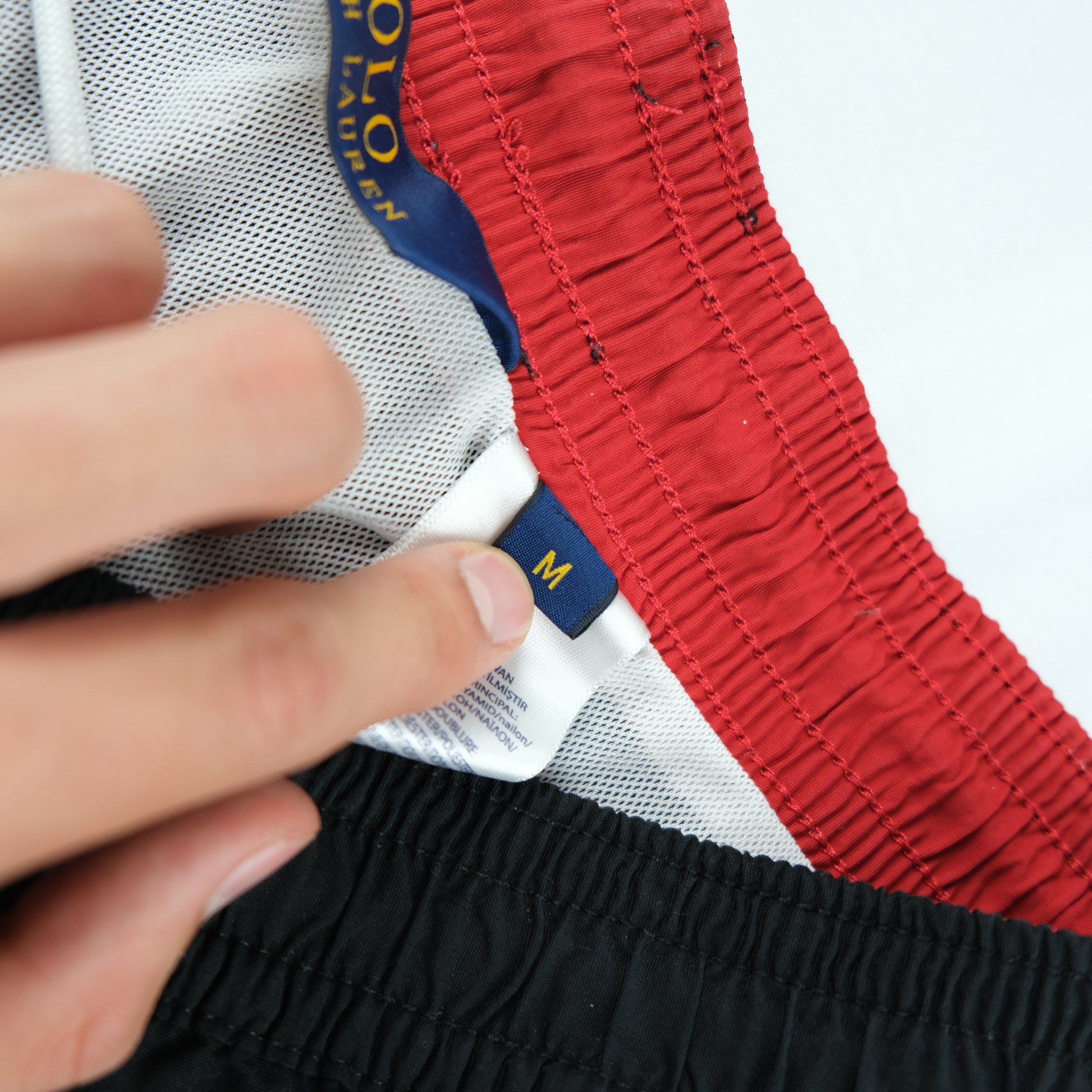Ralph Lauren Badehose Vintage schwarz Ansicht 3