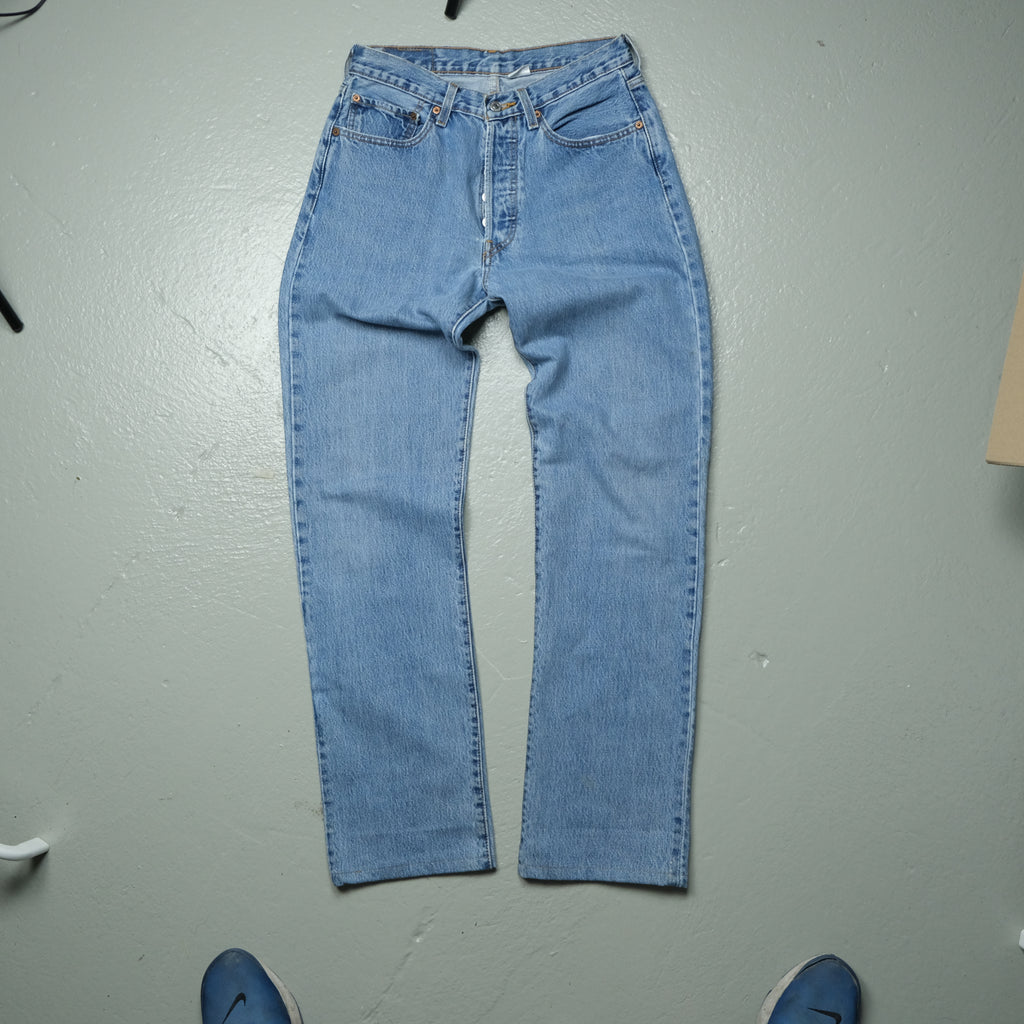Levis 501 Jeans Vintage grau Ansicht 2