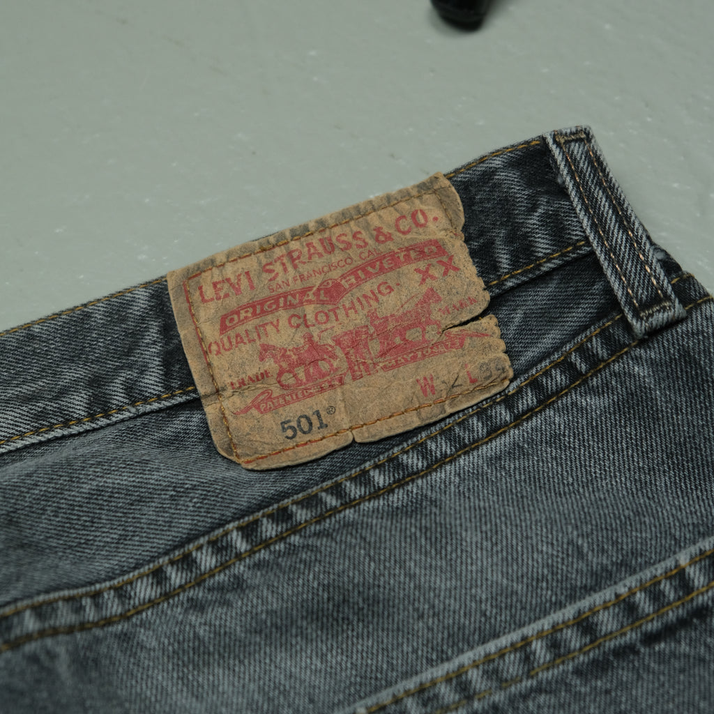 Levis 501 Jeans Vintage W32 / L34 Detailansicht