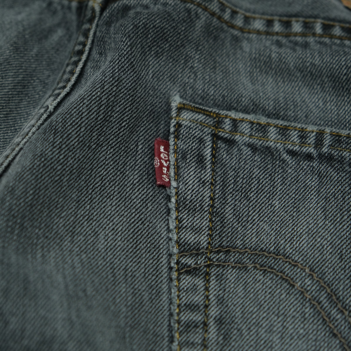 Levis 501 Jeans Vintage dunkelgrau Ansicht 2