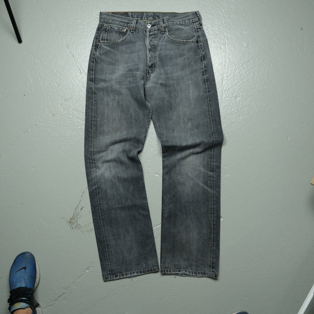 Levis 501 Jeans Vintage dunkelgrau Ansicht 4