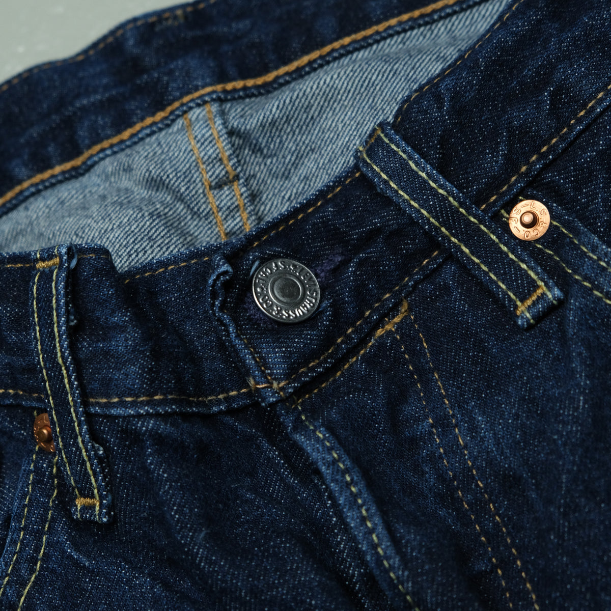 Levis 501 Jeans Vintage grau Ansicht 4
