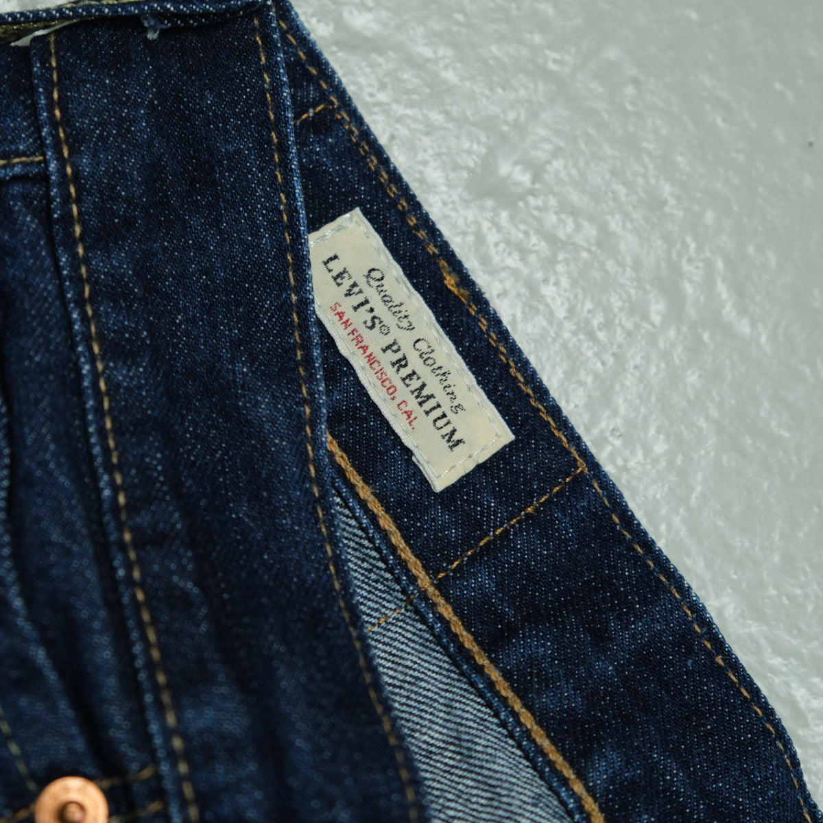 Levis 501 Jeans Vintage grau Ansicht 5