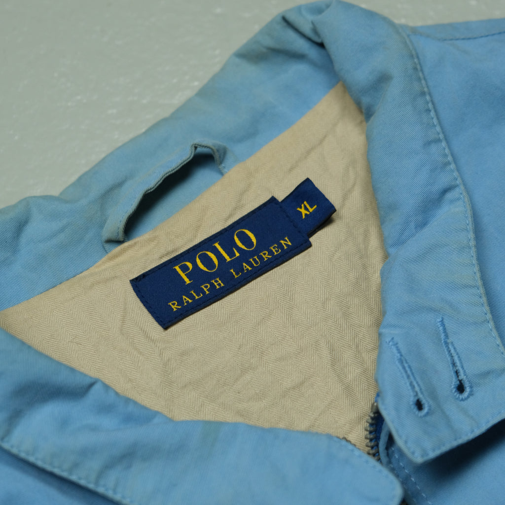 Ralph Lauren Harrington Jacke Vintage hellblau Ansicht 2