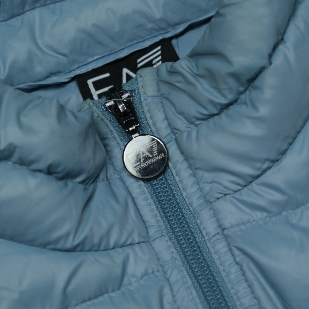 EA7 Weste Vintage grau Ansicht 2