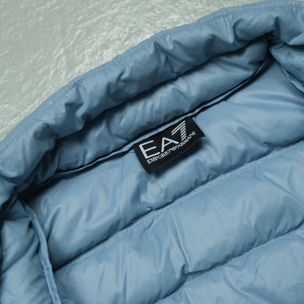 EA7 Weste Vintage grau Ansicht 3