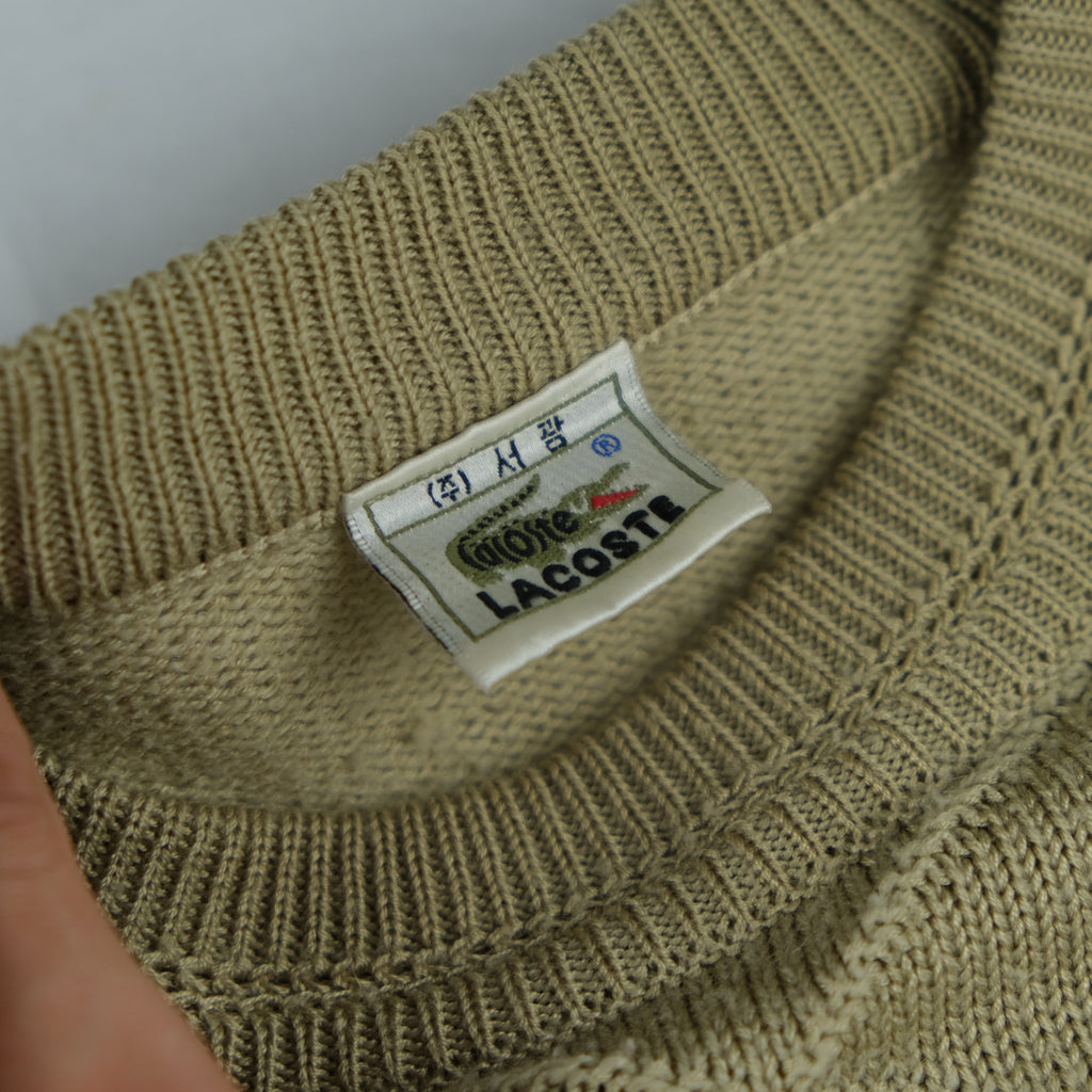 Lacoste Knit-Sweater Vintage grau Ansicht 4