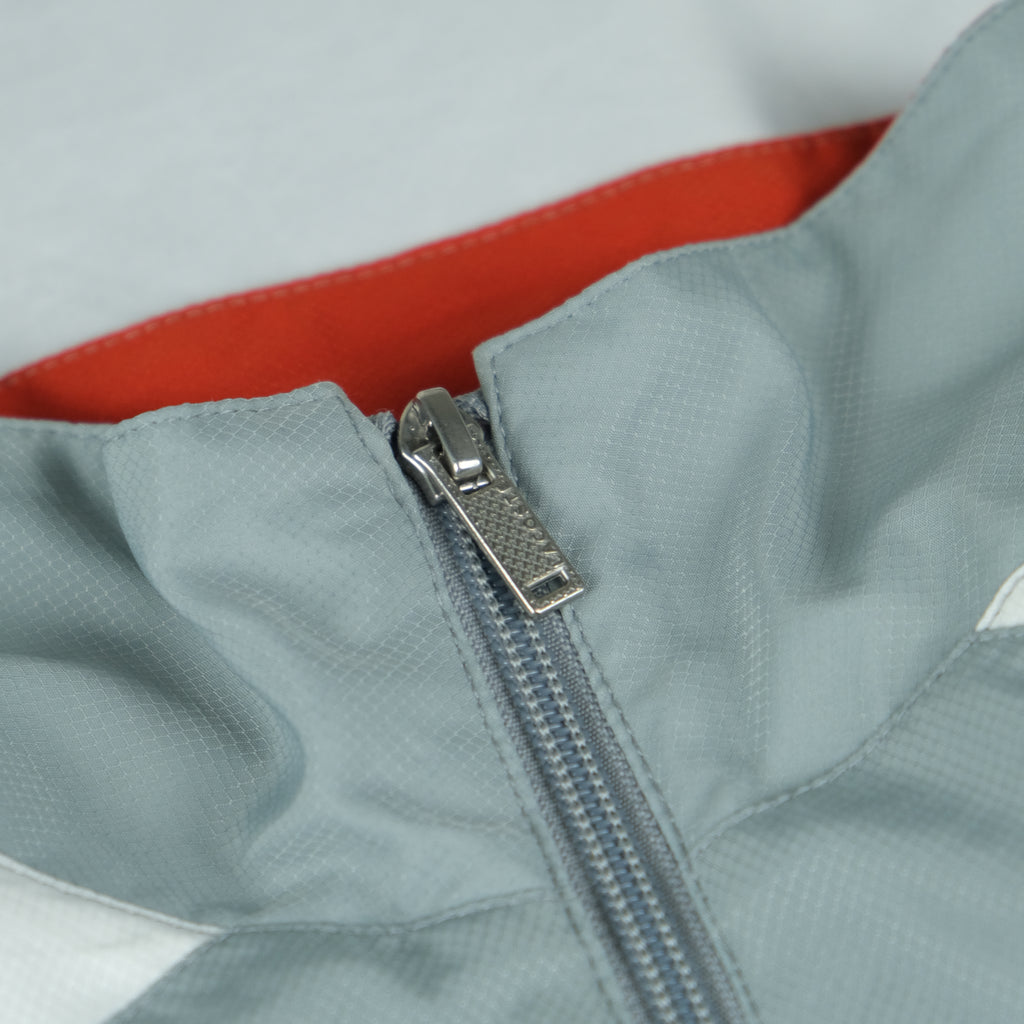 Lacoste Trackjacke Vintage silber Ansicht 2