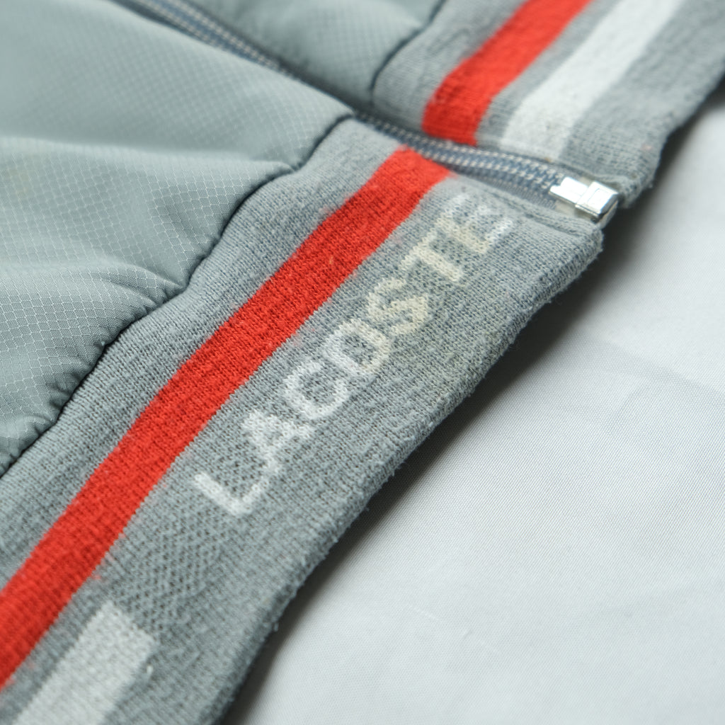 Lacoste Trackjacke Vintage silber Ansicht 3