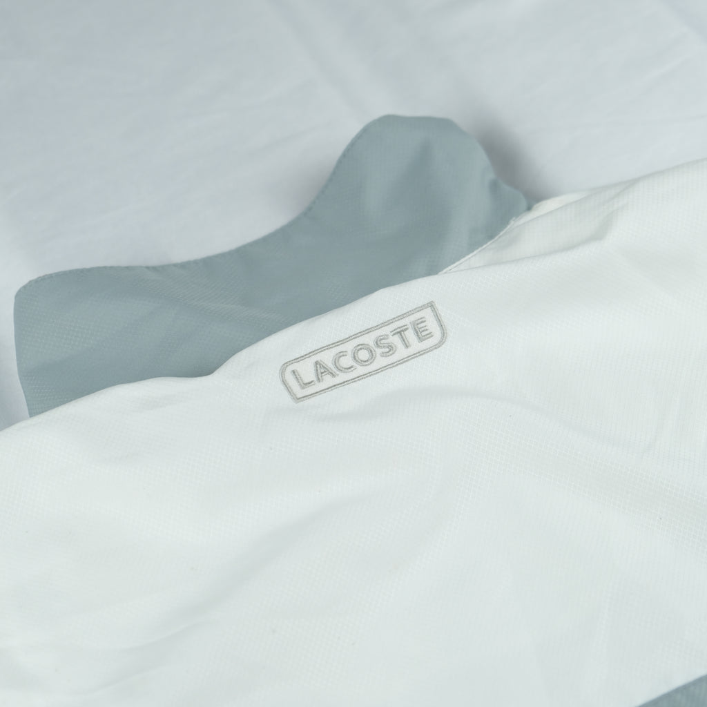 Lacoste Trackjacke Vintage silber Ansicht 5
