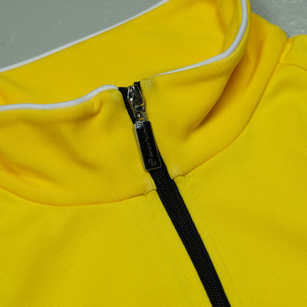 Sergio Tacchini Trackjacke Vintage Gelb Ansicht 2