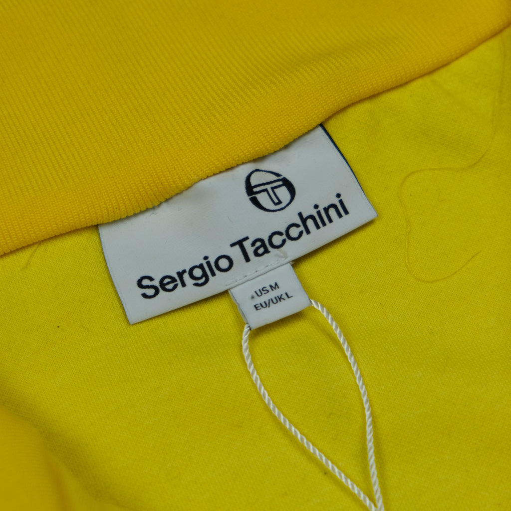 Sergio Tacchini Trackjacke Vintage Gelb Ansicht 4