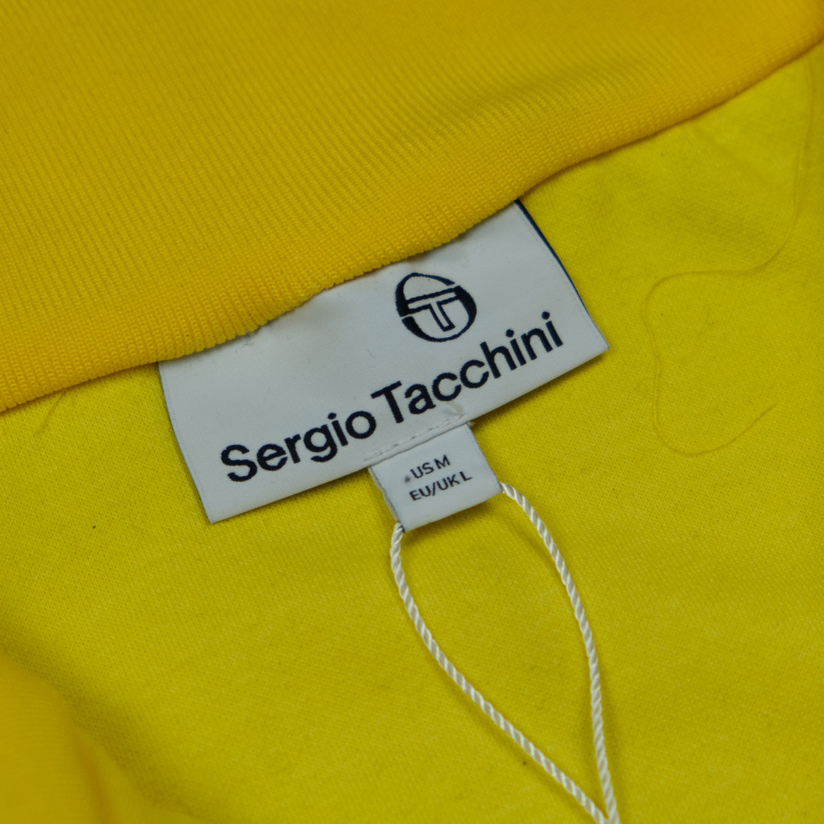 Sergio Tacchini Trackjacke Vintage Gelb Ansicht 4