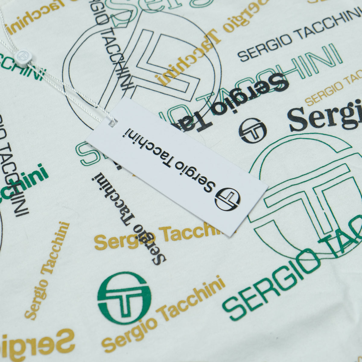 Sergio Tacchini T-Shirt Vintage M Detailansicht