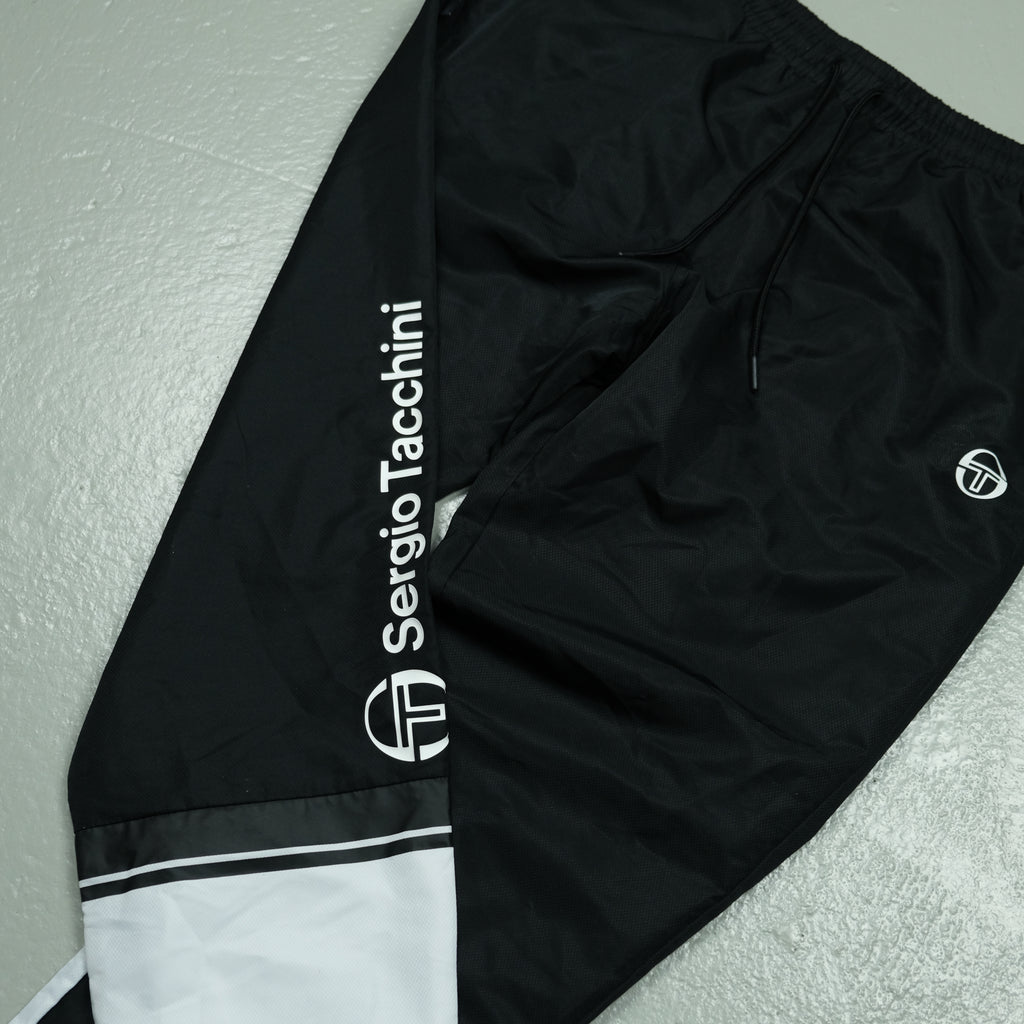 Sergio Tacchini Trackpants Vintage Schwarz Ansicht 3