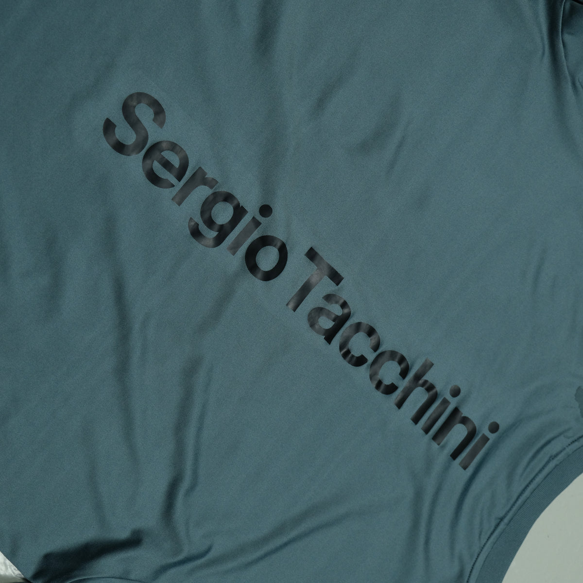 Sergio Tacchini T-Shirt Vintage Petrolblau Ansicht 5