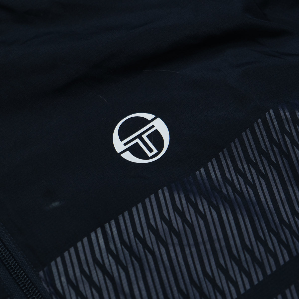 Sergio Tacchini Trackjacke Vintage L Detailansicht