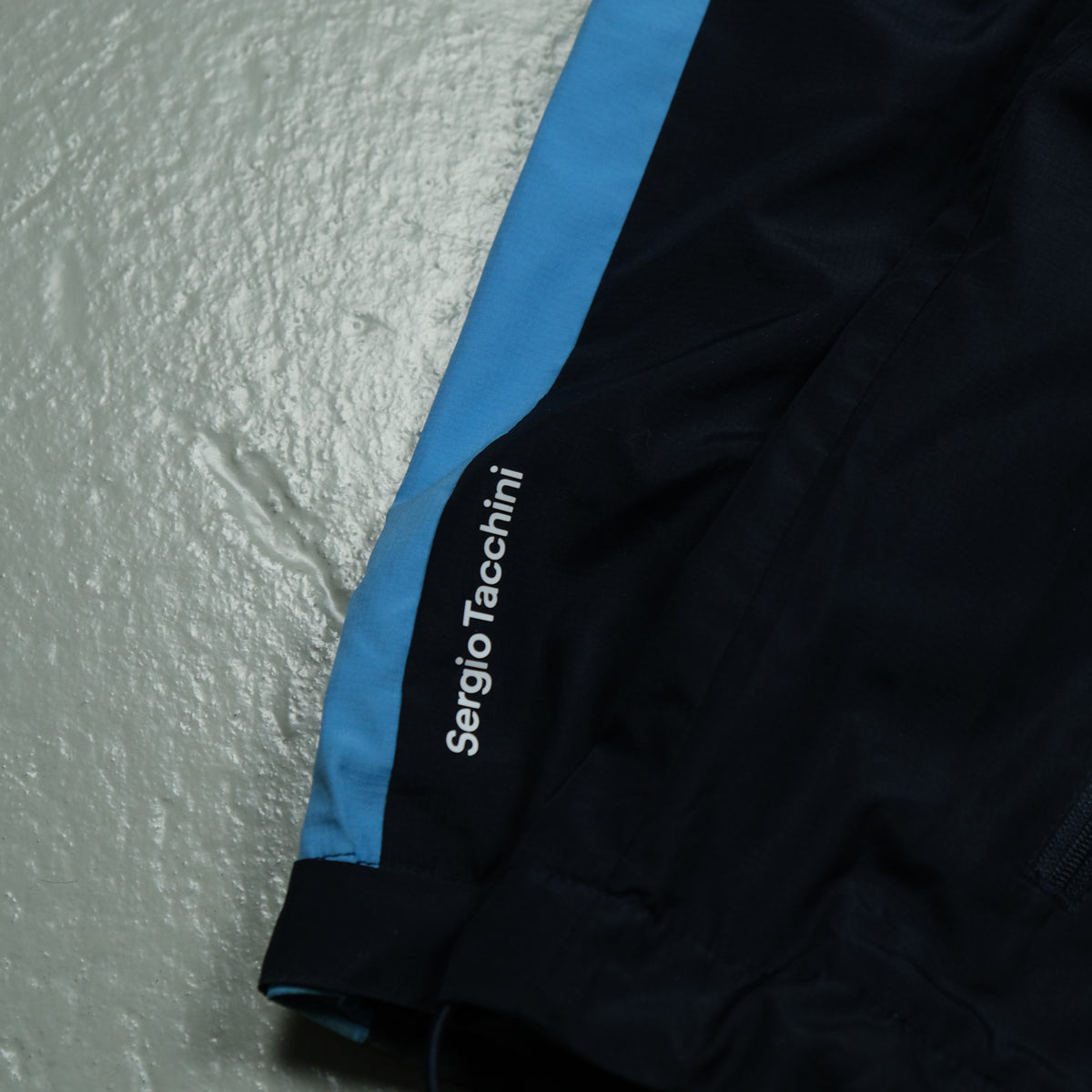 Sergio Tacchini Trackjacke Vintage Dunkelblau Ansicht 3