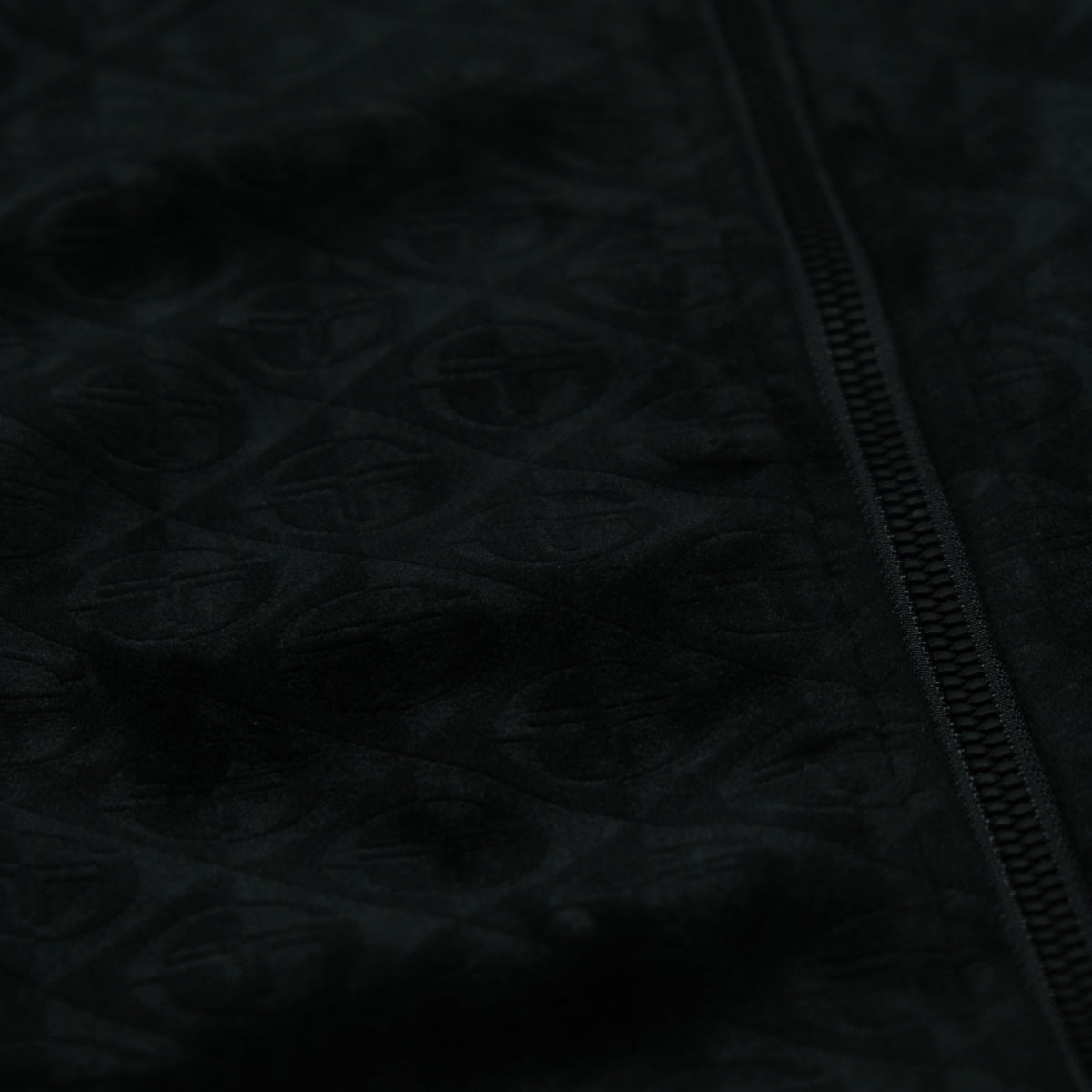 Sergio Tacchini Trackjacke Vintage Schwarz Ansicht 3