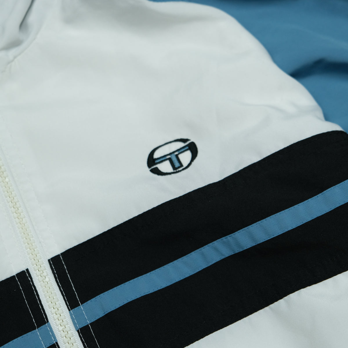 Sergio Tacchini Trackjacke Vintage L Detailansicht