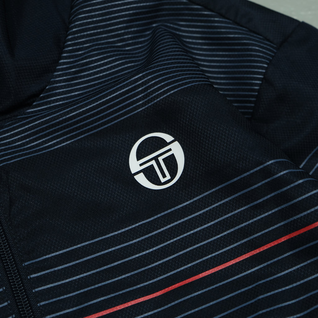 Sergio Tacchini Trackjacke Vintage S-M Detailansicht