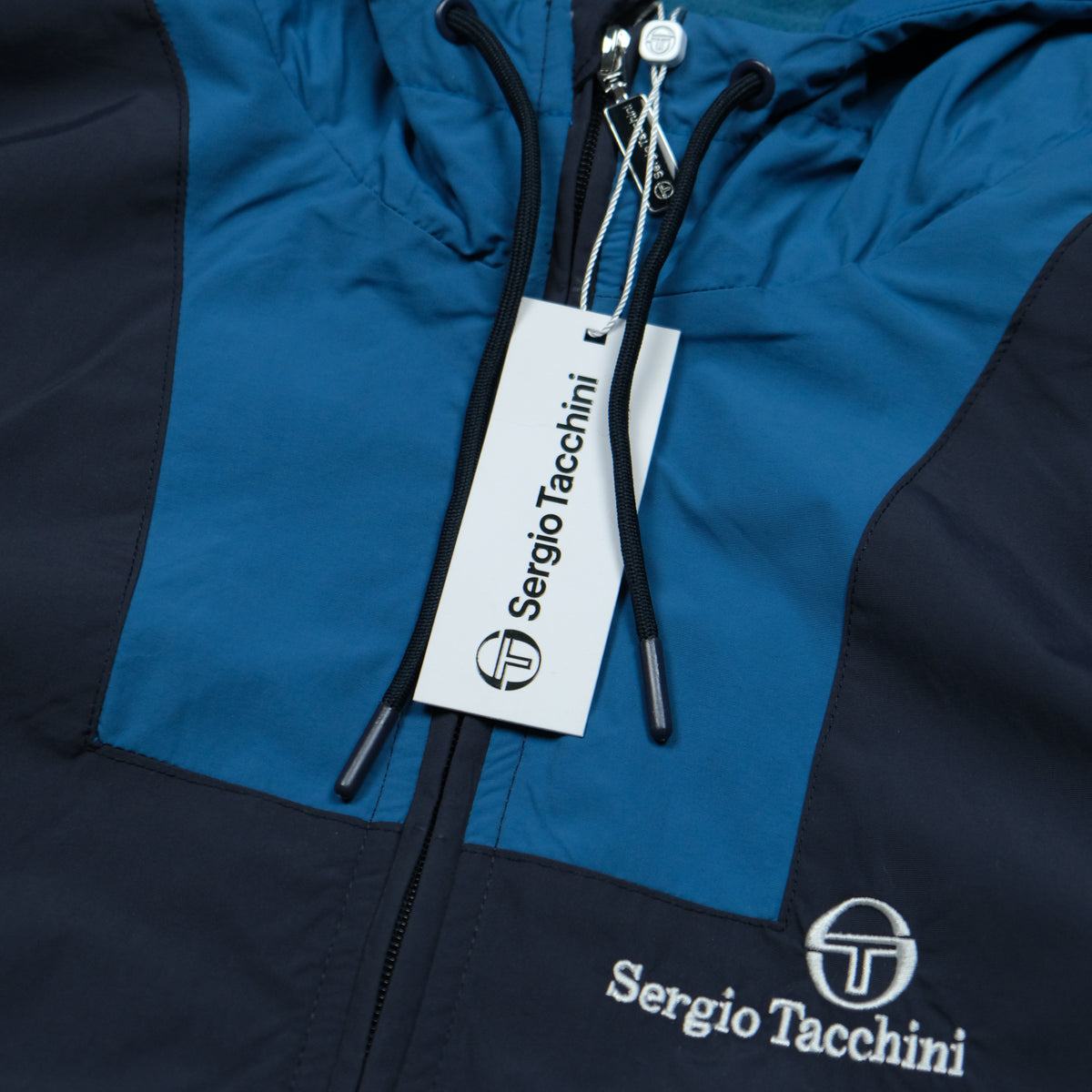 Sergio Tacchini Winterjacke Vintage Dunkelblau Ansicht 2
