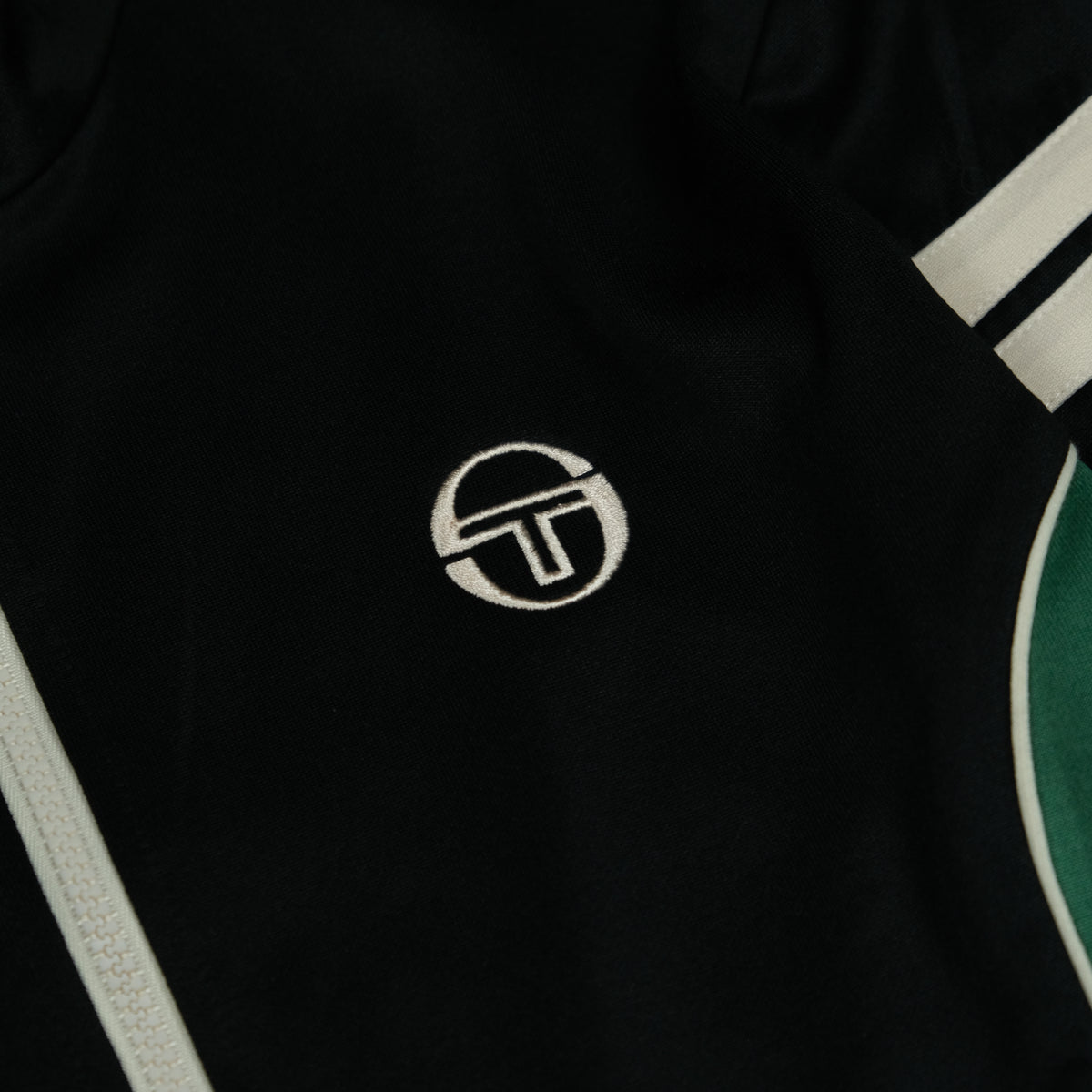Sergio Tacchini Tracksuit Vintage Schwarz Ansicht 4