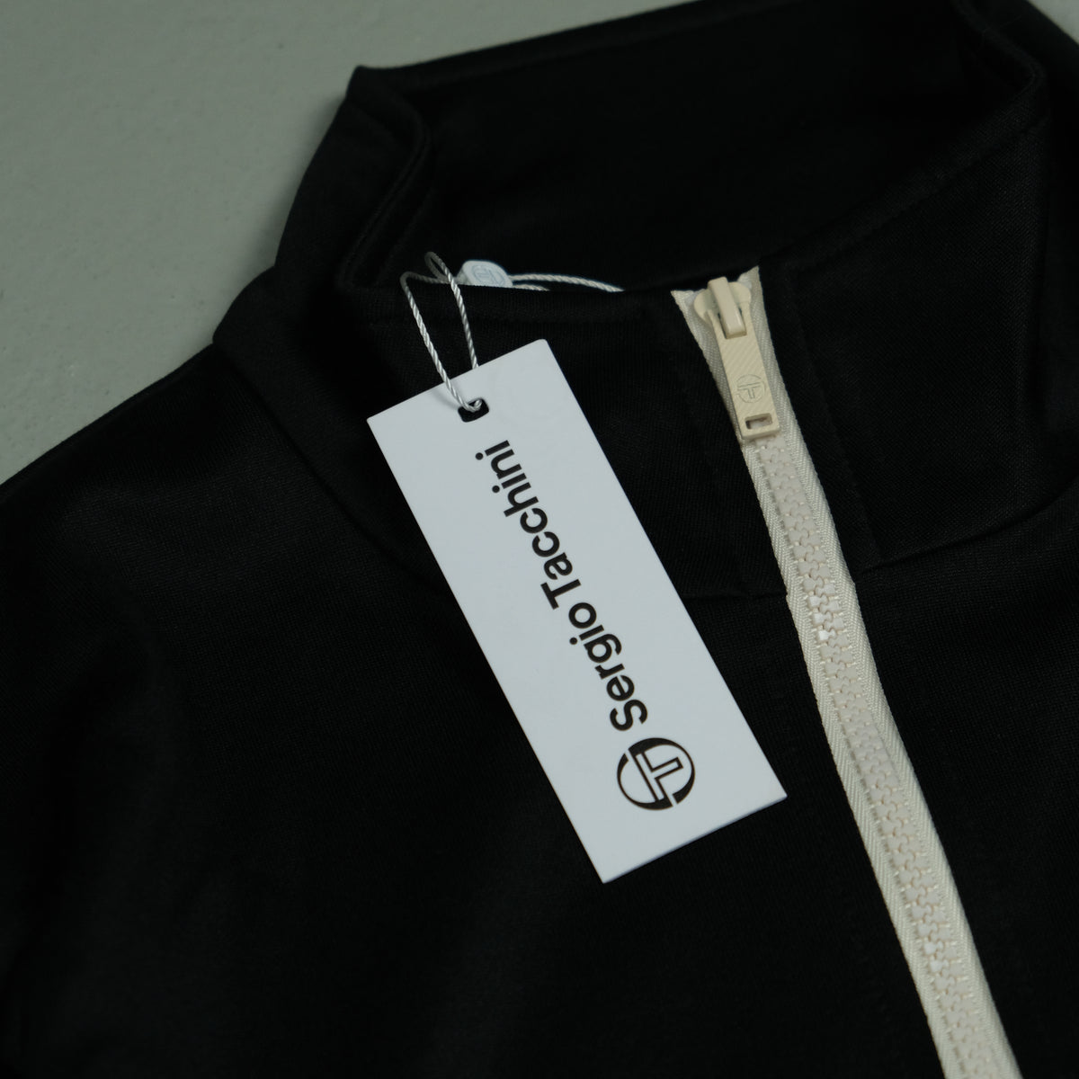 Sergio Tacchini Tracksuit Vintage Schwarz Ansicht 6