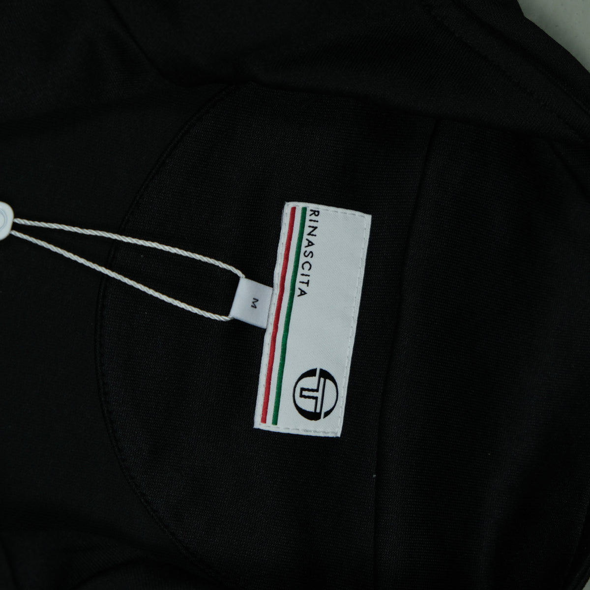 Sergio Tacchini Tracksuit Vintage Schwarz Ansicht 8