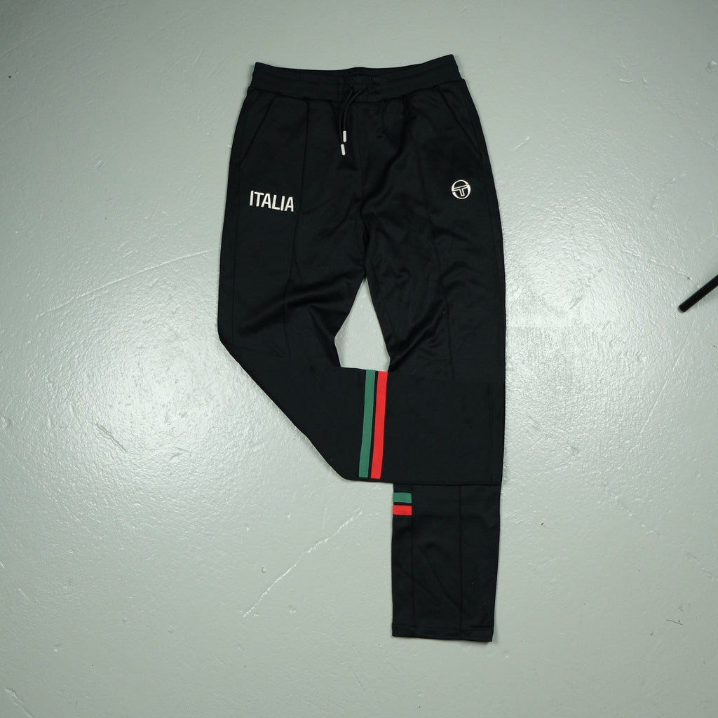Sergio Tacchini Tracksuit Vintage Schwarz Ansicht 10