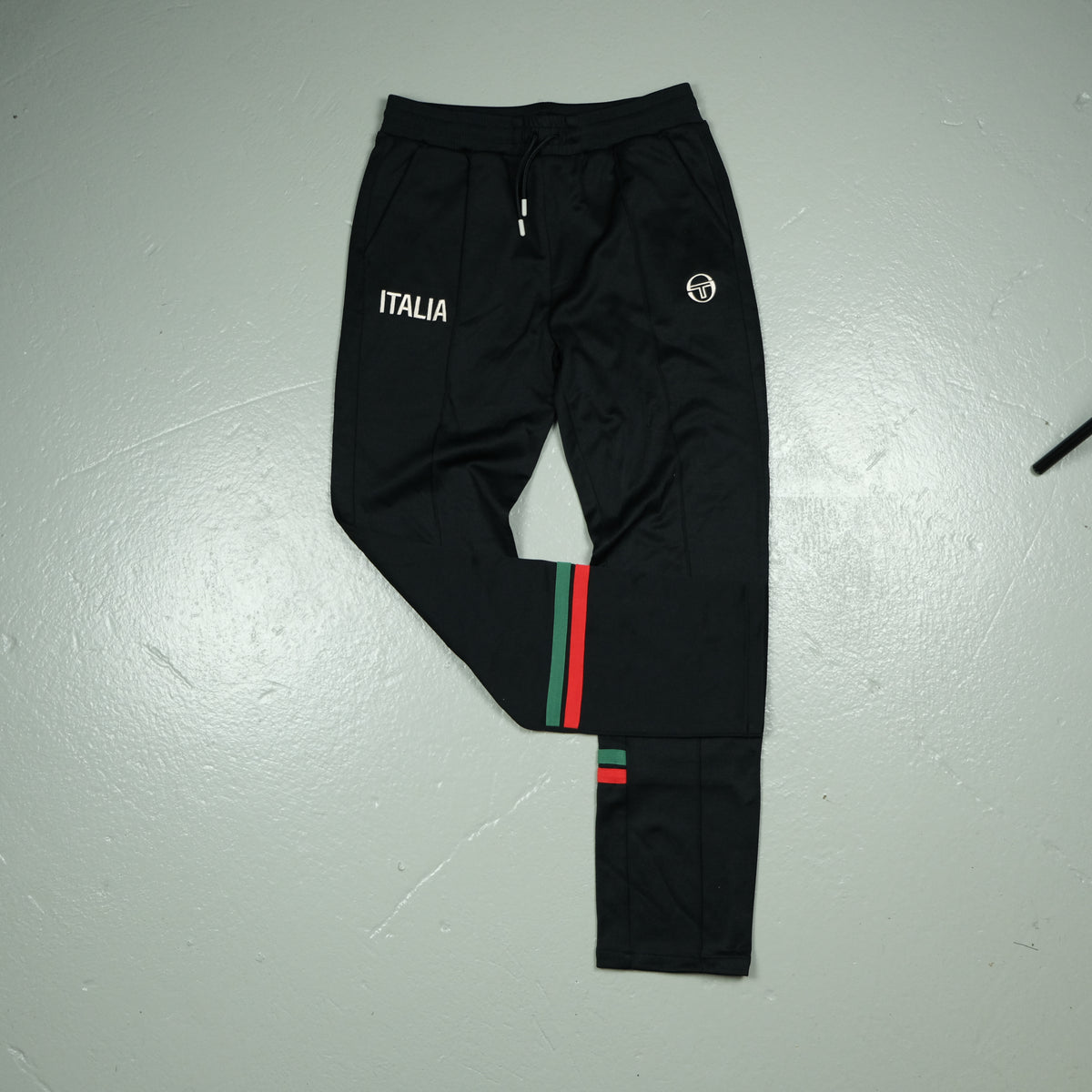 Sergio Tacchini Tracksuit Vintage Schwarz Ansicht 10