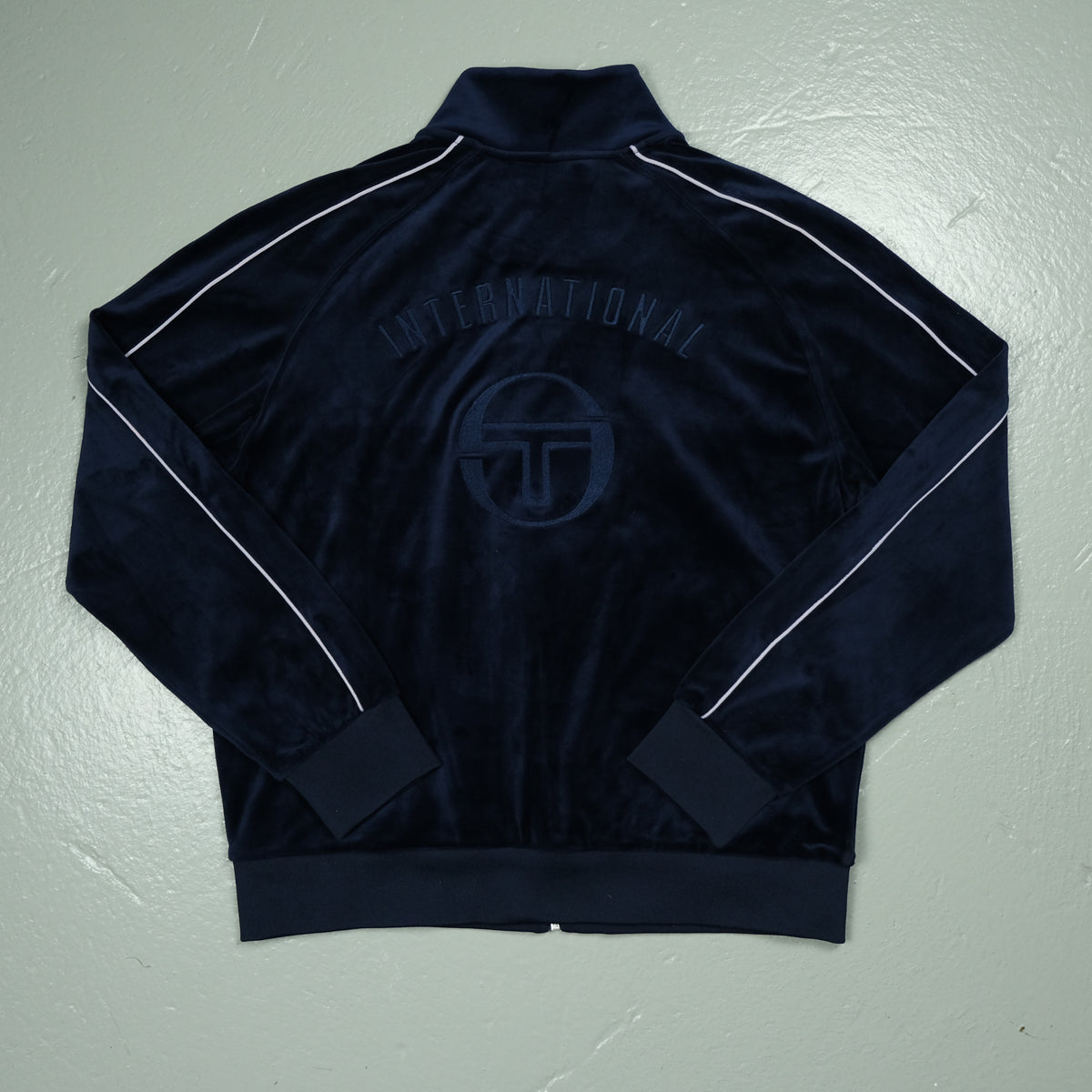 Sergio Tacchini Tracksuit Vintage dunkelblau Ansicht 4