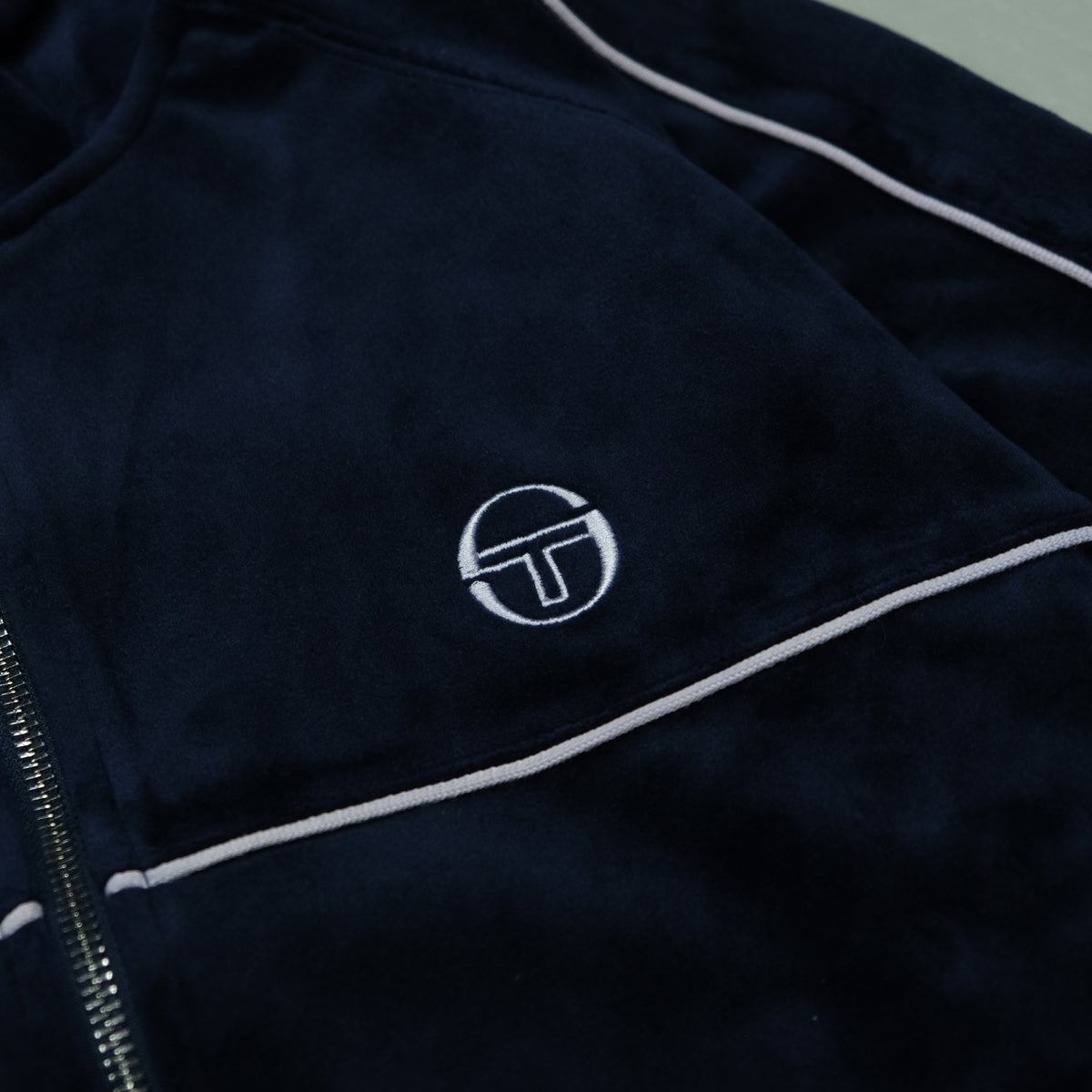 Sergio Tacchini Tracksuit Vintage dunkelblau Ansicht 10