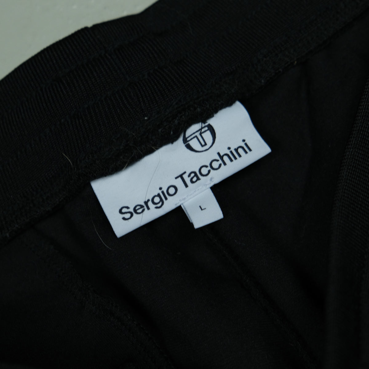 Sergio Tacchini Jogger Vintage Schwarz Ansicht 3