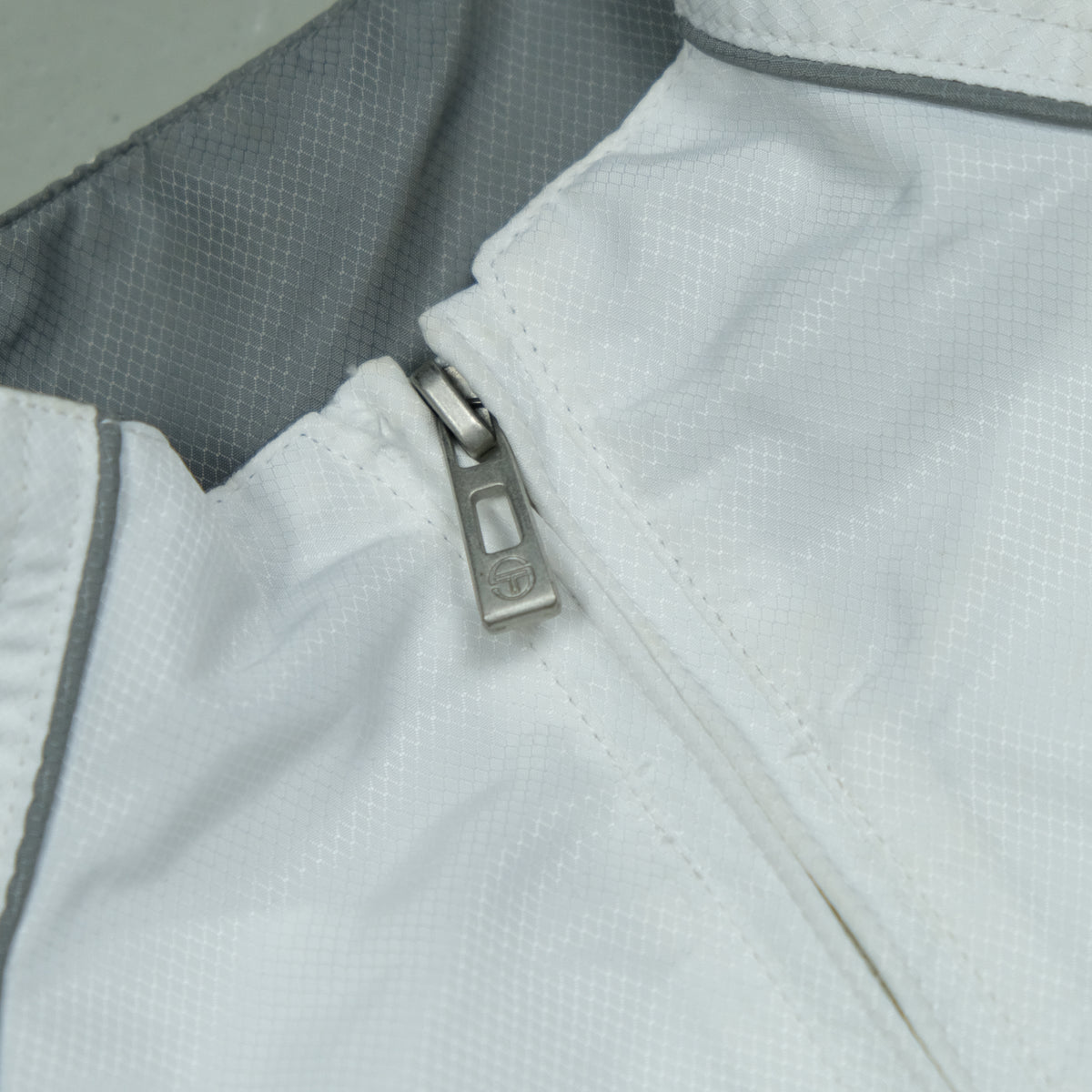 Sergio Tacchini Trackjacke Vintage Weiss Ansicht 4