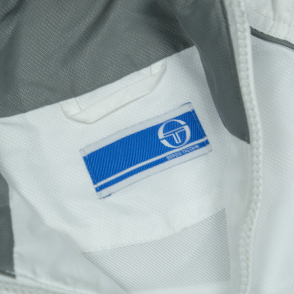 Sergio Tacchini Trackjacke Vintage Weiss Ansicht 5