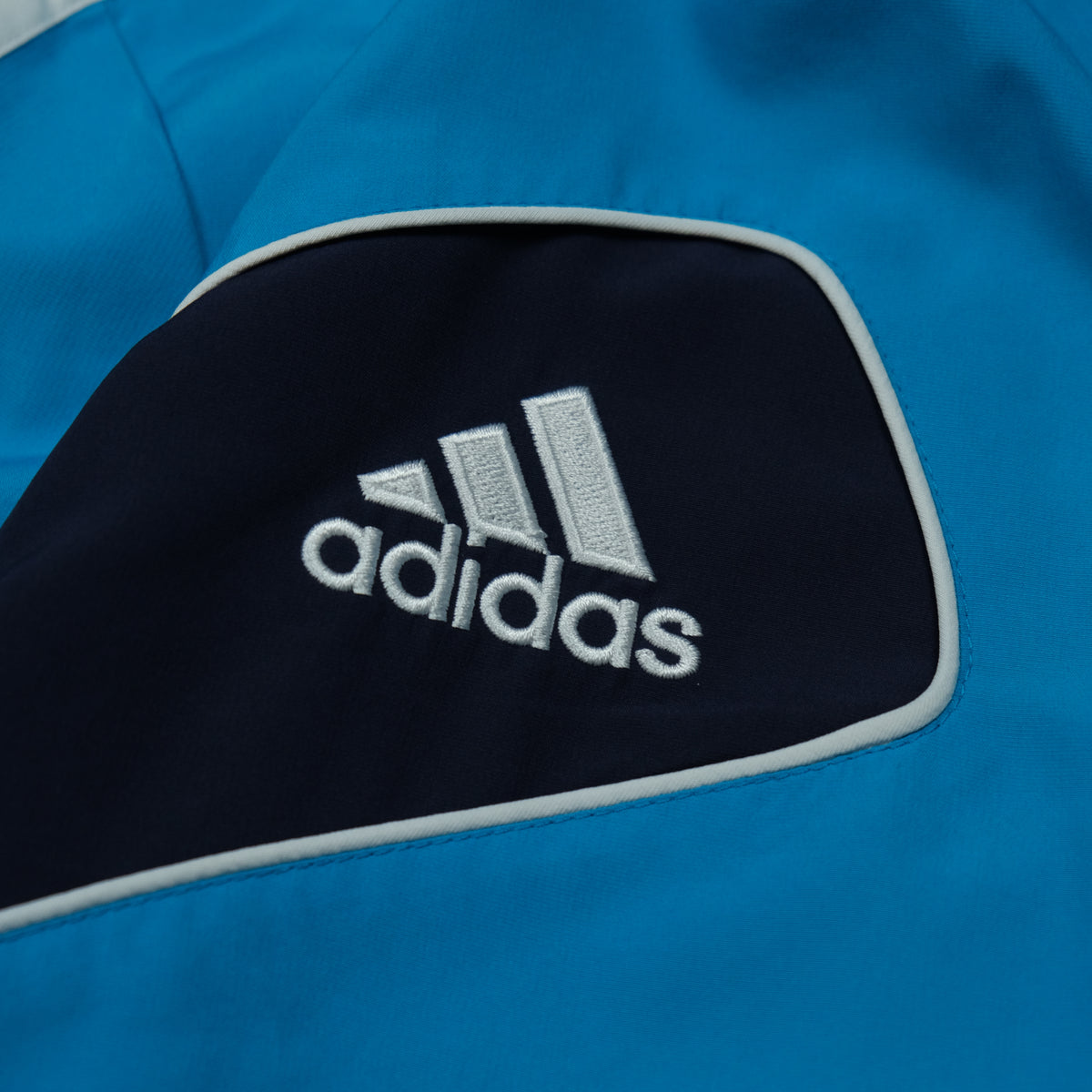 Adidas Trackjacke Vintage Hellblau Ansicht 2