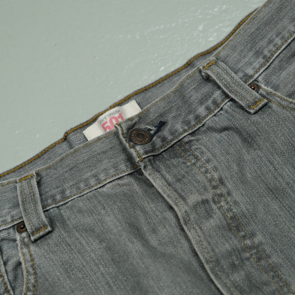 Levis Jeans Vintage Grau Ansicht 2