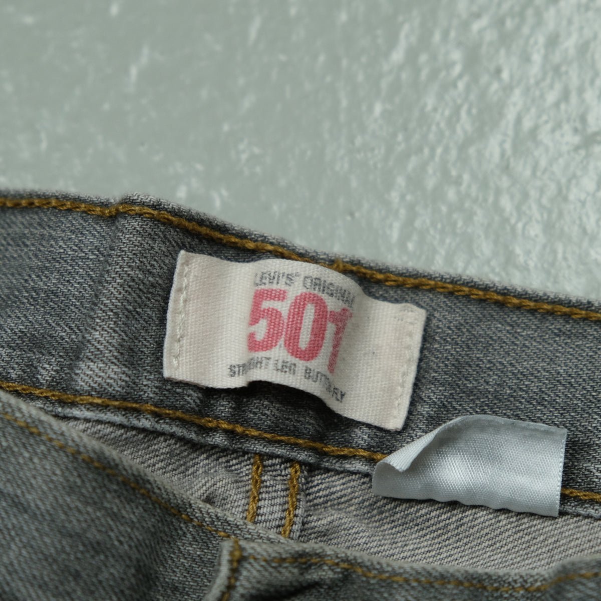 Levis Jeans Vintage Grau Ansicht 3