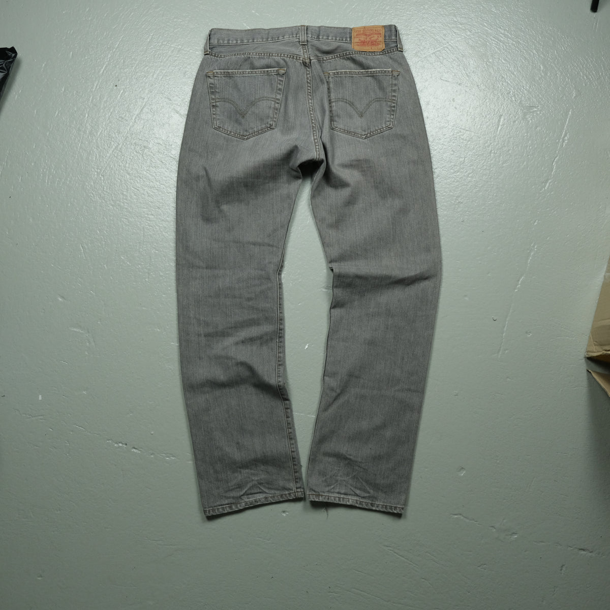 Levis Jeans Vintage Grau Ansicht 4
