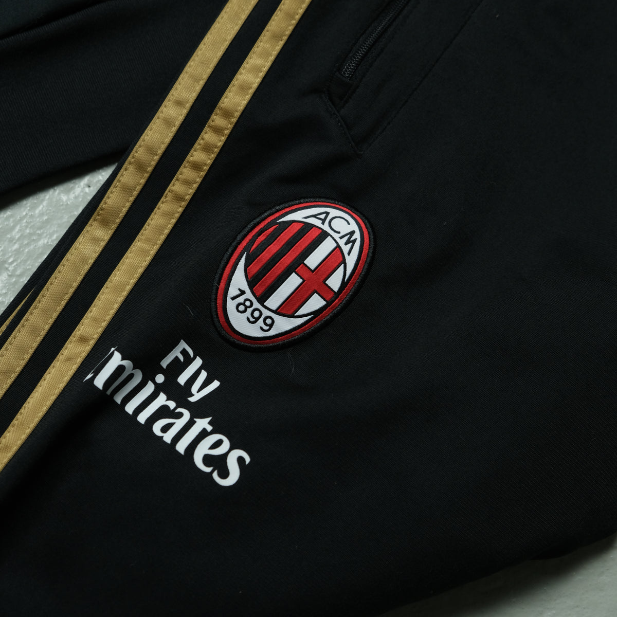 Adidas Tracksuit Vintage Schwarz Ansicht 2