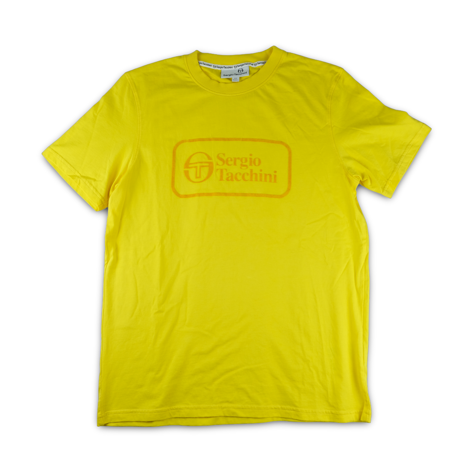 Sergio Tacchini T-Shirt gelb Vintage — zuerivintage Zürich