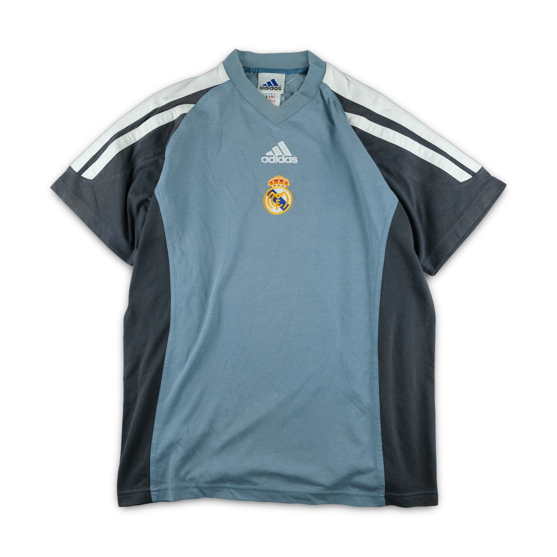 Adidas T-Shirt graublau Vintage — zuerivintage Zürich