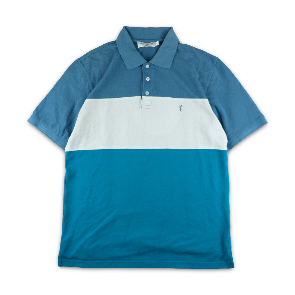 Yves Saint Laurent Polo blau Vintage — zuerivintage Zürich