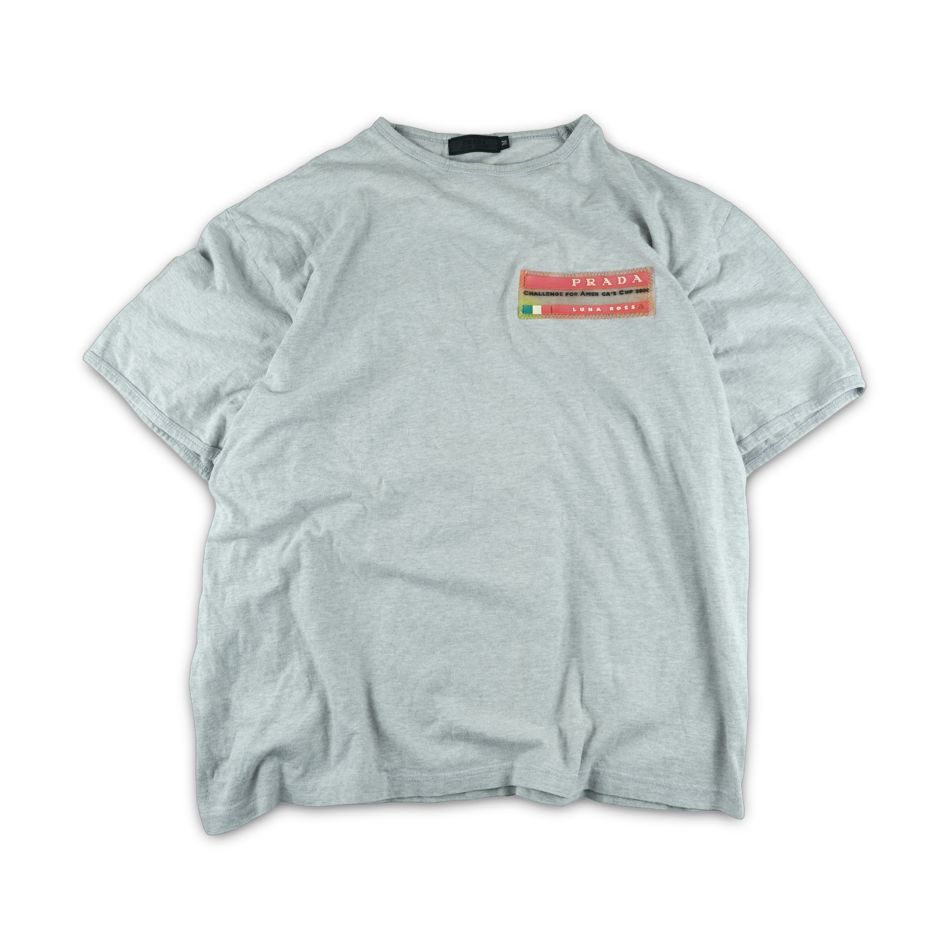 Prada T-Shirt hellgrau Vintage — zuerivintage Zürich